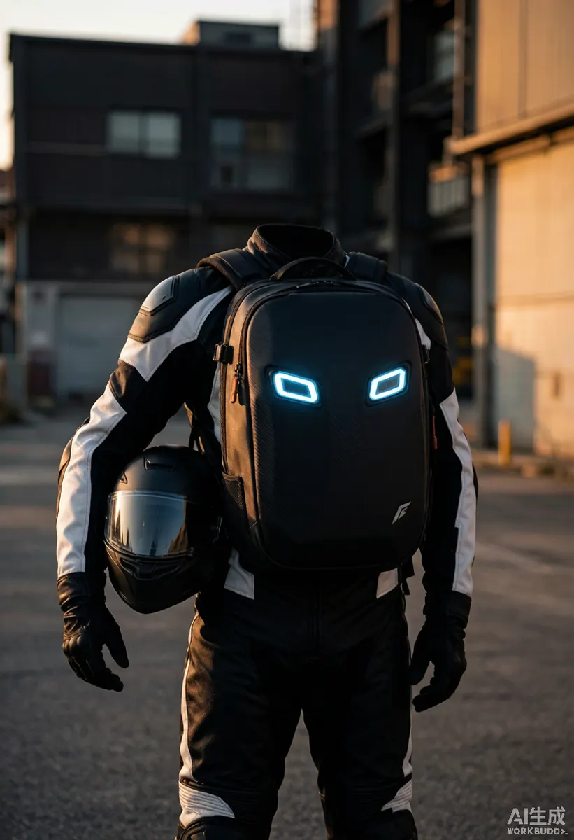 LOY rider portrait at dusk